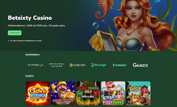 BetSixty Casino spellen